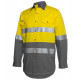 HI VIS Long Sleeve Shirt With Reflective Tape