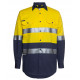 HI VIS Long Sleeve Shirt With Reflective Tape