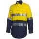 HI VIS Long Sleeve Shirt With Reflective Tape