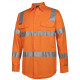 HI VIS Railworkers Shirt Orange