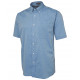 Poly Cotton Short Sleeve Button Shirt