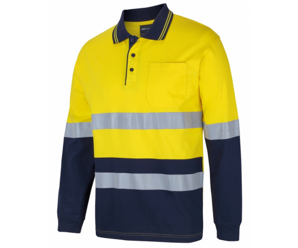 HI VIS (Day & Night) LONG SLEEVES COTTON POLO