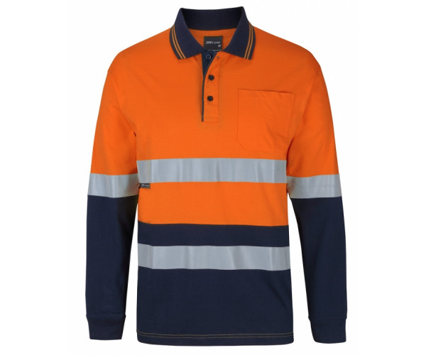 HI VIS (Day & Night) LONG SLEEVES COTTON POLO