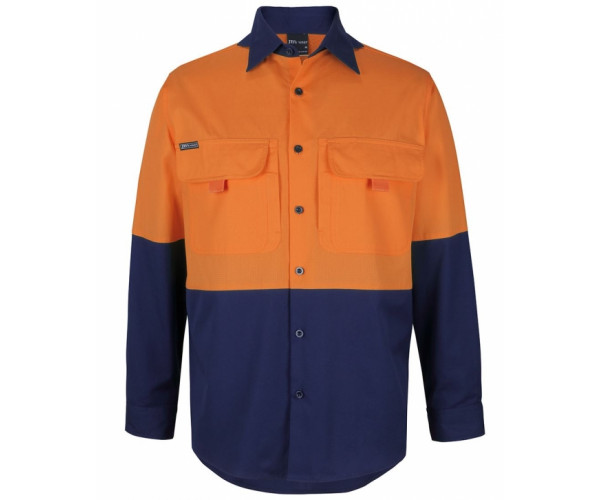 HI VIS RIPSTOP L/S FISHING SHIRT
