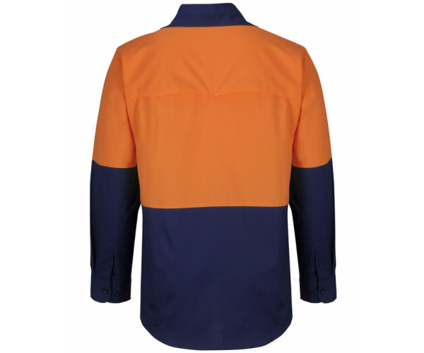 HI VIS RIPSTOP L/S FISHING SHIRT