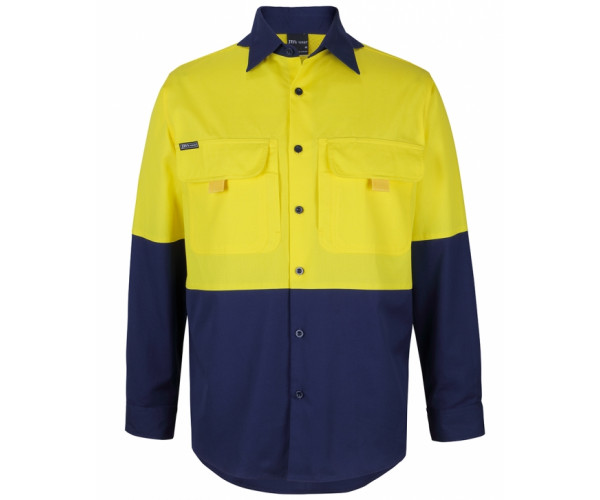 HI VIS RIPSTOP L/S FISHING SHIRT