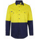 HI VIS LONG SLEEVES STRETCH WORK SHIRT