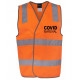 Covid Marshal Velcro HI VIS SAFETY VEST
