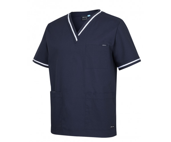 Unisex Contrast Scrub Top Unisex Contrast Scrub Top
