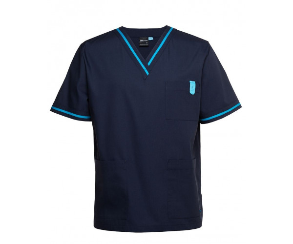Unisex Contrast Scrub Top Unisex Contrast Scrub Top