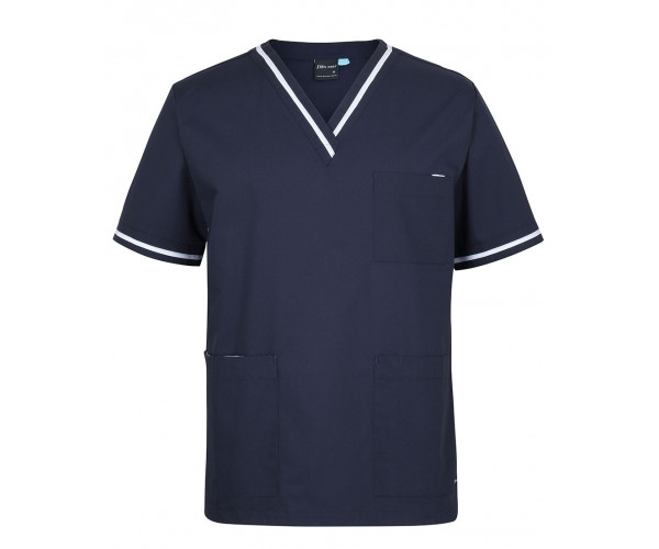 Unisex Contrast Scrub Top Unisex Contrast Scrub Top