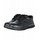 MICROFIBRE LACE UP STEEL TOE SHOE BLACK MICROFIBRE LACE UP STEEL TOE SHOE BLACK