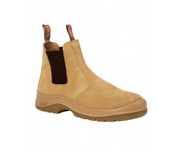 Elastic Sided Leather Safety Boot Elastic Sided Leather Safety Boot