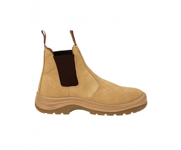 Elastic Sided Leather Safety Boot Elastic Sided Leather Safety Boot