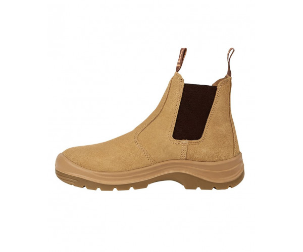 Elastic Sided Leather Safety Boot Elastic Sided Leather Safety Boot