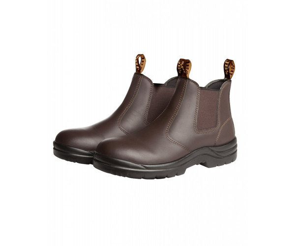 Traditional Soft Toe Elastic Sided Workboot Traditional Soft Toe Elastic Sided Workboot