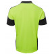 HI VIS Polo Shirt Coloured Sleeves
