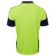 HI VIS Polo Shirt Coloured Sleeves