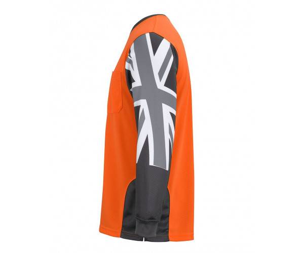 HI VIS Southern Cross Long Sleeve Polo