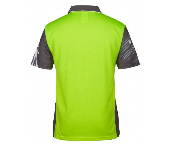 HI VIS Southern Cross Short Sleeve Polo