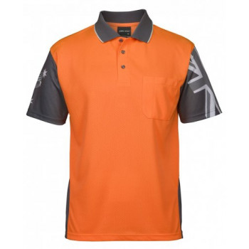 Hi Vis Southern Cross Short Sleeve Polo 