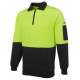JBs HI VIS Fleecy Sweat with Half Zip JBs HI VIS Fleecy Sweat with Half Zip