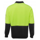 JBs HI VIS Fleecy Sweat with Half Zip JBs HI VIS Fleecy Sweat with Half Zip