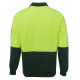 JBs HI VIS Fleecy Sweat with Half Zip JBs HI VIS Fleecy Sweat with Half Zip