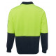 JBs HI VIS Fleecy Sweat with Half Zip JBs HI VIS Fleecy Sweat with Half Zip