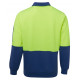 JBs HI VIS Fleecy Sweat with Half Zip JBs HI VIS Fleecy Sweat with Half Zip