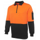 JBs HI VIS Fleecy Sweat with Half Zip JBs HI VIS Fleecy Sweat with Half Zip