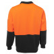 JBs HI VIS Fleecy Sweat with Half Zip JBs HI VIS Fleecy Sweat with Half Zip