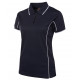 Ladies Polo Shirt With Piping Ladies Polo Shirt With Piping