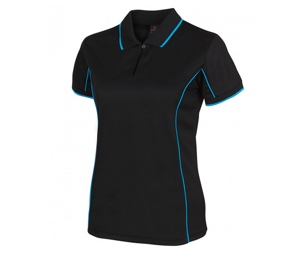 Ladies Polo Shirt With Piping