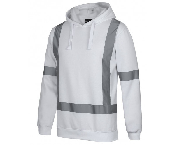 Fleece Hoodie With Reflective Tape Fleece Hoodie With Reflective Tape