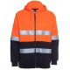 HI VIS Zip Hoodie with Refelctive Tape HI VIS Zip Hoodie with Refelctive Tape