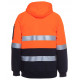 HI VIS Zip Hoodie with Refelctive Tape HI VIS Zip Hoodie with Refelctive Tape