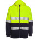 HI VIS Zip Hoodie with Refelctive Tape HI VIS Zip Hoodie with Refelctive Tape
