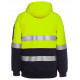 HI VIS Zip Hoodie with Refelctive Tape HI VIS Zip Hoodie with Refelctive Tape