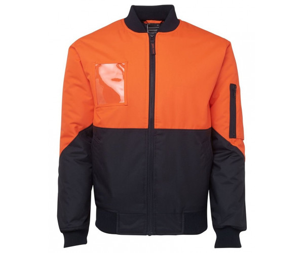 HI VIS FLYING Bomber Style Jacket HI VIS FLYING Bomber Style Jacket