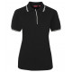 Ladies Polo Shirt With Pin Stripe Ladies Polo Shirt With Pin Stripe