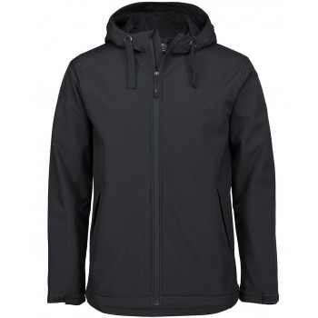 Podium Water Resistant Hooded Soft Shell Jacket
