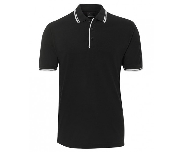 Polo Shirt With Pin Stripe