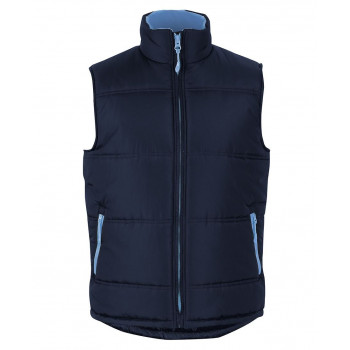 Puffer Contrast Vest Jacket