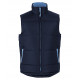 Puffer Contrast Vest Jacket