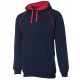 Contrast Fleecy Hoodie Kids & Adult Contrast Fleecy Hoodie Kids & Adult
