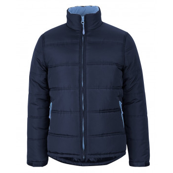Contrast Puffer Jacket