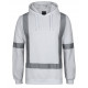 Fleece Hoodie With Reflective Tape Fleece Hoodie With Reflective Tape