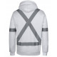 Fleece Hoodie With Reflective Tape Fleece Hoodie With Reflective Tape