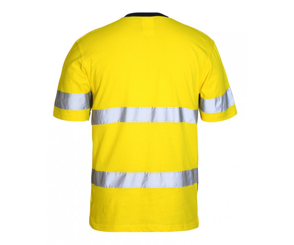 HI VIS Cotton Shirt With Reflective Tape HI VIS Cotton Shirt With Reflective Tape
